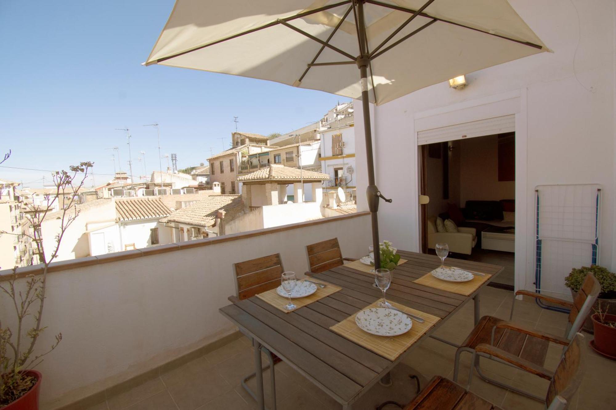 Apartament Atico Elvira Grenada Zewnętrze zdjęcie